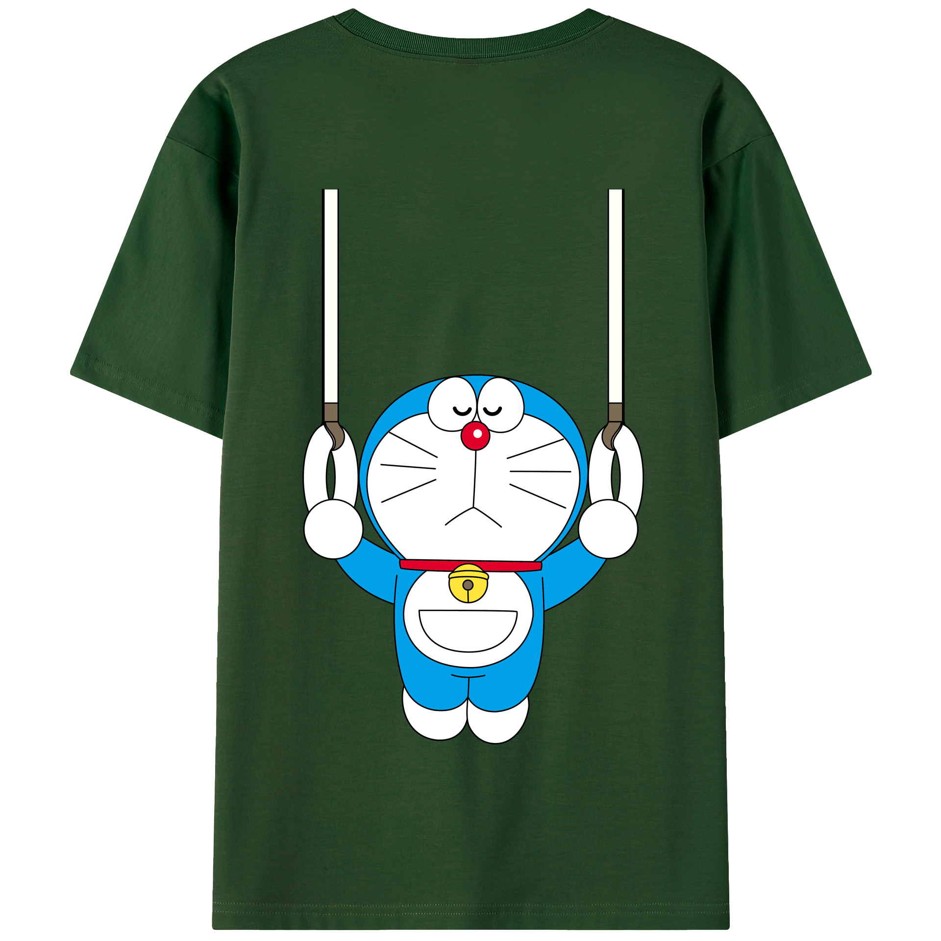 （画像用） ドラえもん Doraemon 綿100％半袖Tシャツ（背面プリント）